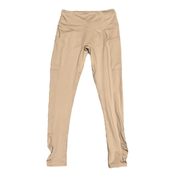 NWT Free People Movement Out of Your League Ruched Leggings in Clay - XS - Picture 5 of 16